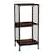 Household Essentials 28" Trellis 2 Compartment Storage Bookshelf